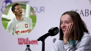 Iga Świątek zastanawia się, czy zobaczyć w akcji Roberta Lewandowskiego 