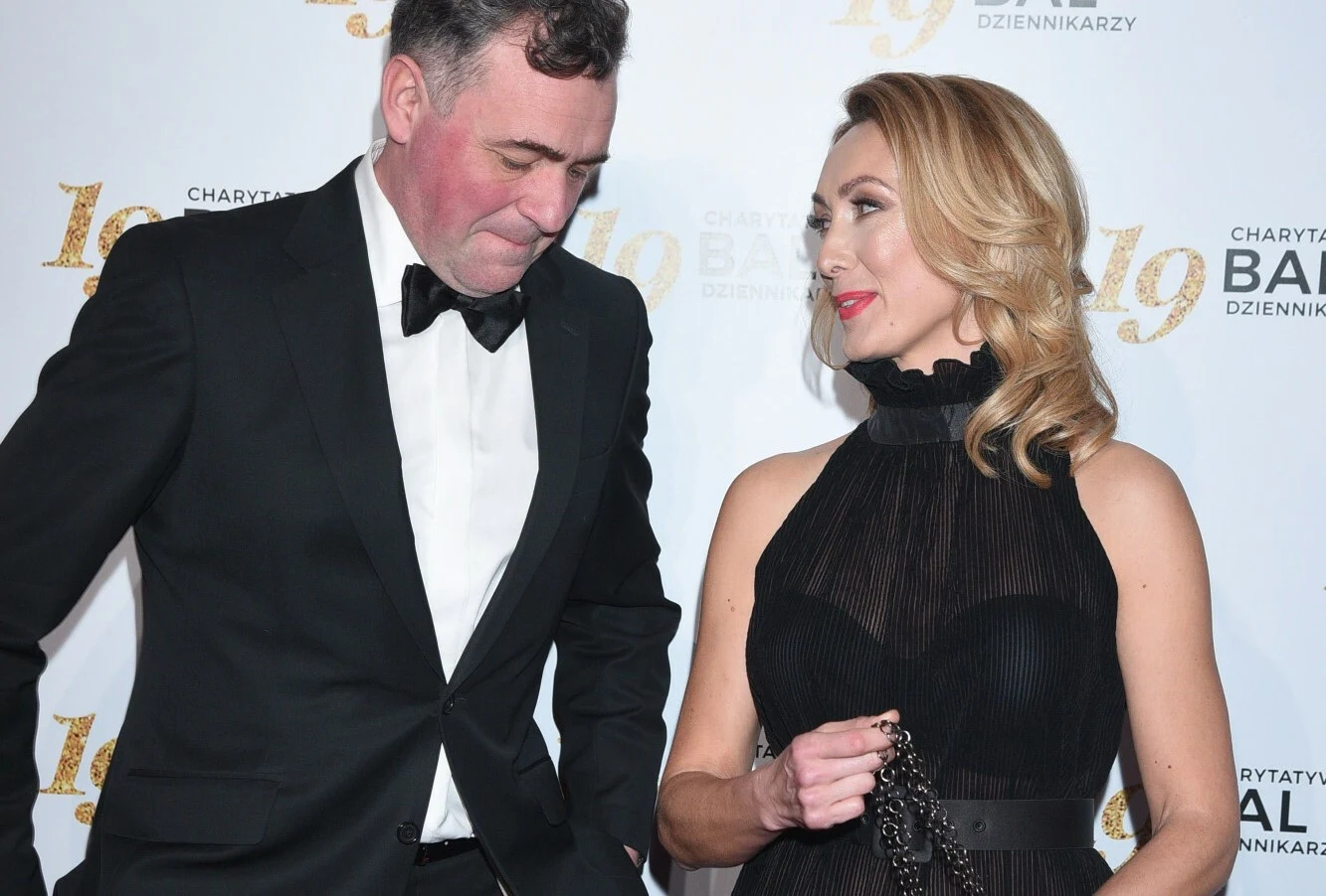 Anna Kalczyńska z mężem Anna Kalczyńska z mężem