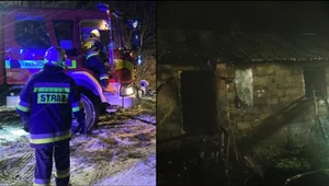Tragiczny pożar w gminie Rypino