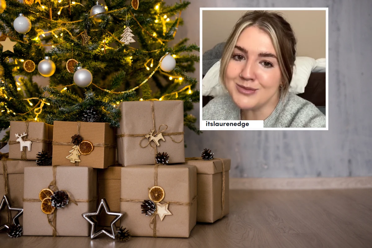 Lauren Edge w swoim nagraniu poruszyła głównie temat prezentów Lauren Edge w swoim nagraniu poruszyła głównie temat prezentów