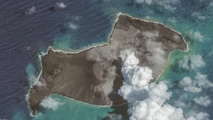 Erupcja wulkanu Tonga wyrzuciła pył poza stratosferę