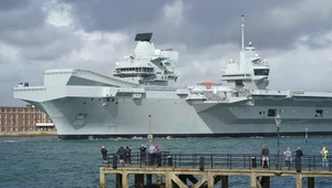 Lotniskowiec HMS Queen Elizabeth odstraszył rosyjski okręt