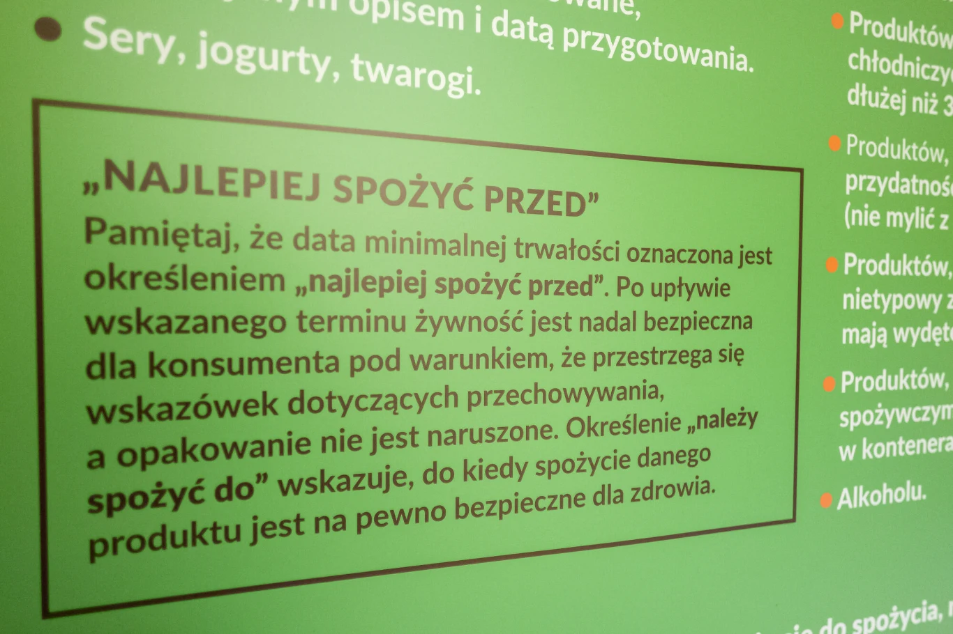 Czytaj odpowiednio komunikaty na opakowaniach