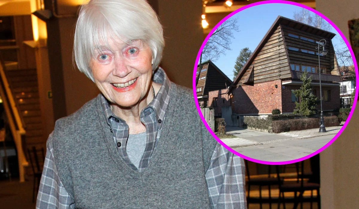 Alina Janowska i jej dom, fot. East News Alina Janowska i jej dom, fot. East News