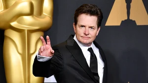 Michael J. Fox na oscarowej gali