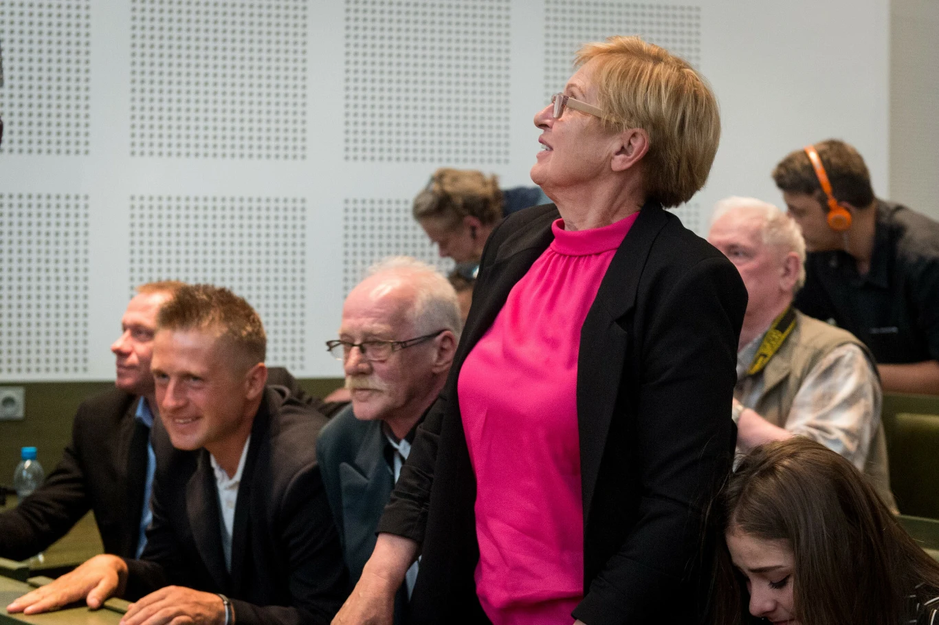 Matka Tomasza Komendy na posiedzeniu o wznowienie postępowania, 2018 rok Matka Tomasza Komendy na posiedzeniu o wznowienie postępowania, 2018 rok