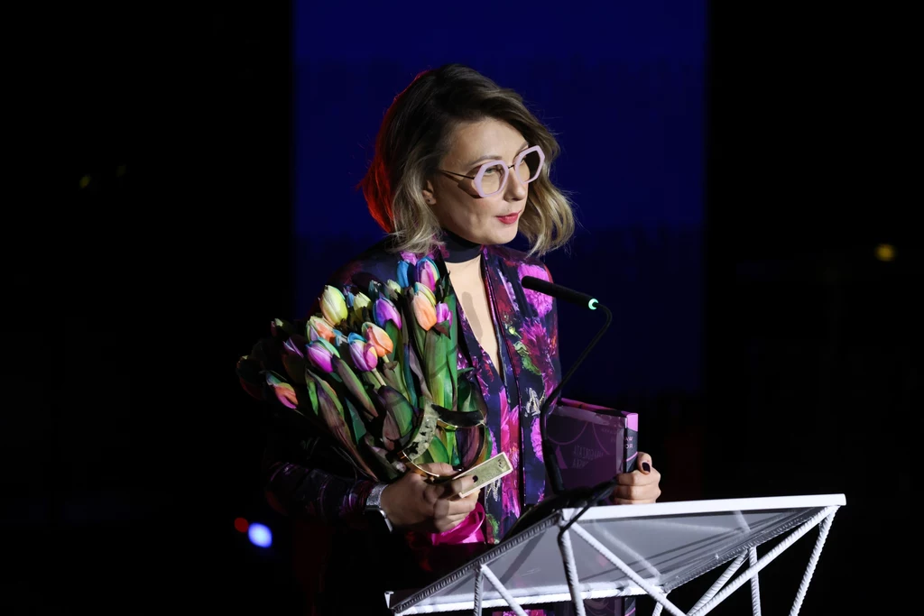 Małgorzata Szumowska na gali Warszawianka Roku 2022