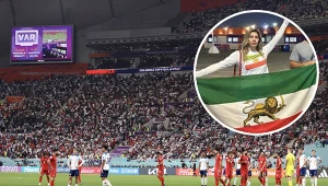 Policja zatrzymała fankę z Iranu. W krajowej telewizji przerwano transmisję