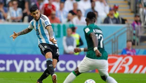 Argentyna w meczu z Arabią Saudyjską na mundialu 2022