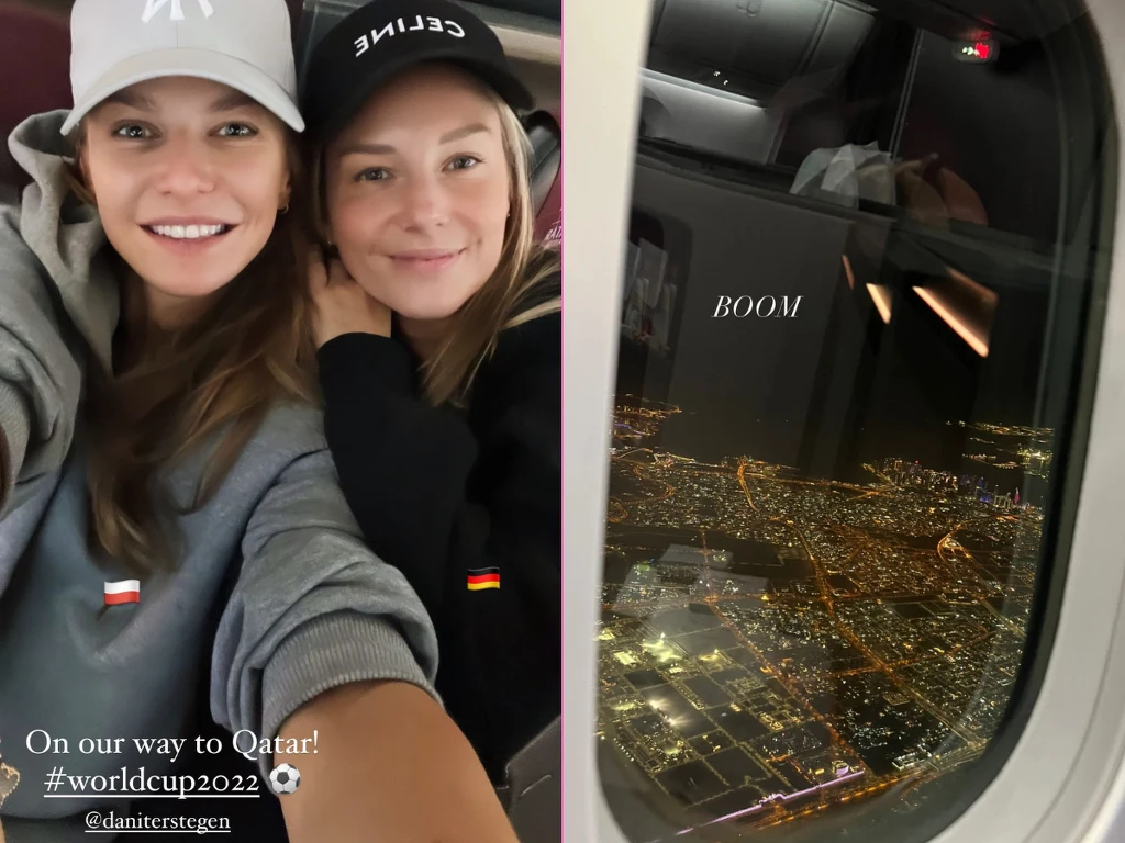 Anna Lewandowska w Katarze Anna Lewandowska w Katarze