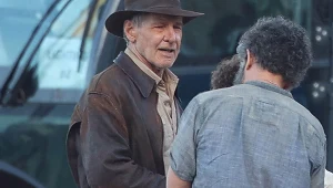 Harrison Ford na planie "Indiany Jonesa 5"