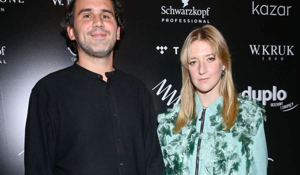 Lara Gessler z mężem Lara Gessler z mężem