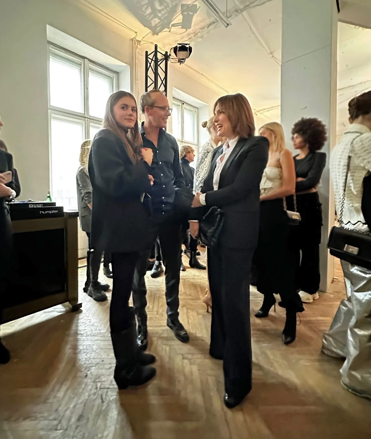 Stanisław Janowski z Dorotą Gawryluk na pokazie Stanisław Janowski z Dorotą Gawryluk na pokazie