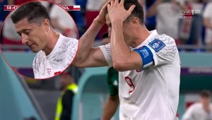 Robert Lewandowski zmarnował rzut karny w meczu Meksyk - Polska