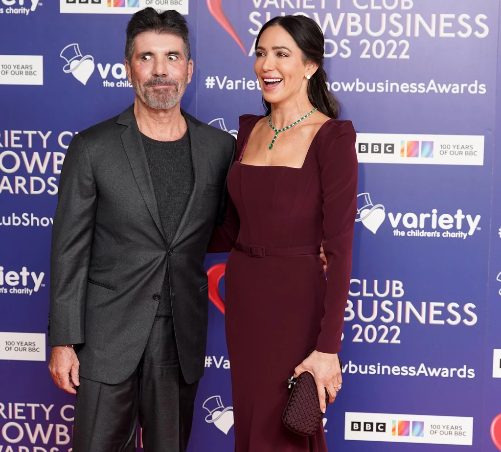 Simon Cowell ze swoją narzeczoną Lauren Silverman