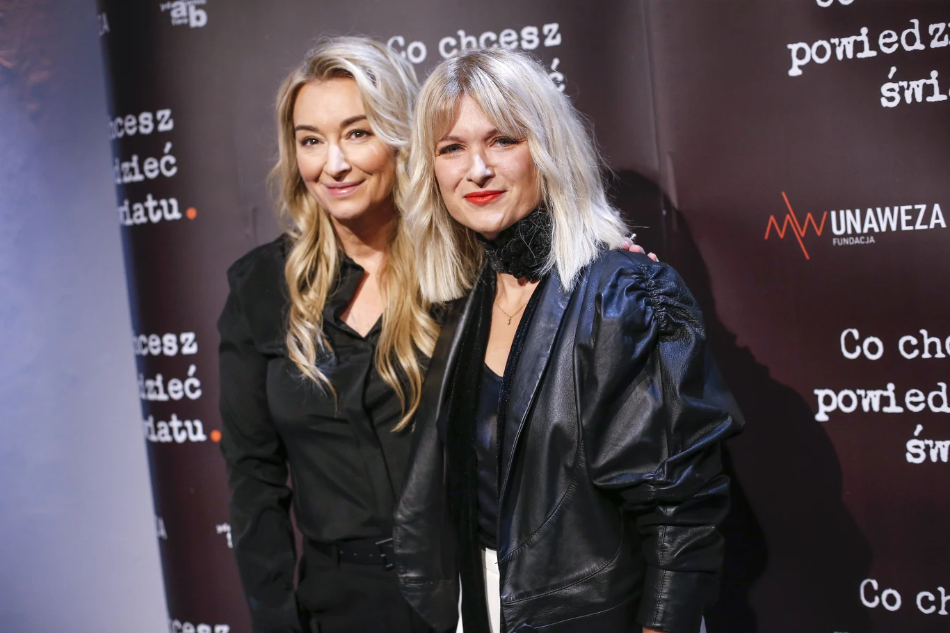 Martyna Wojciechowska i Justyna Szyc-Nagłowska Martyna Wojciechowska i Justyna Szyc-Nagłowska