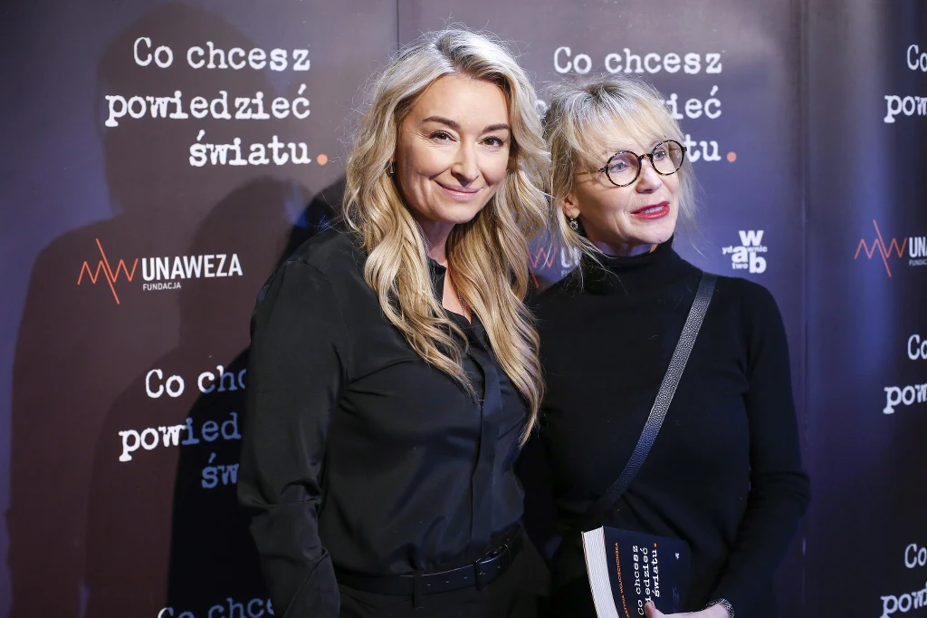 Martyna Wojciechowska i Beata Ścibakówna Martyna Wojciechowska i Beata Ścibakówna