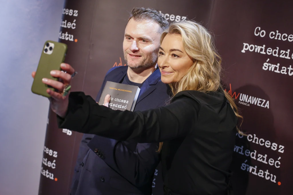 Martyna Wojciechowska i Piotr Jacoń Martyna Wojciechowska i Piotr Jacoń