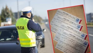 Policjanci wystawili kierującemu cztery mandaty na 8600 zł