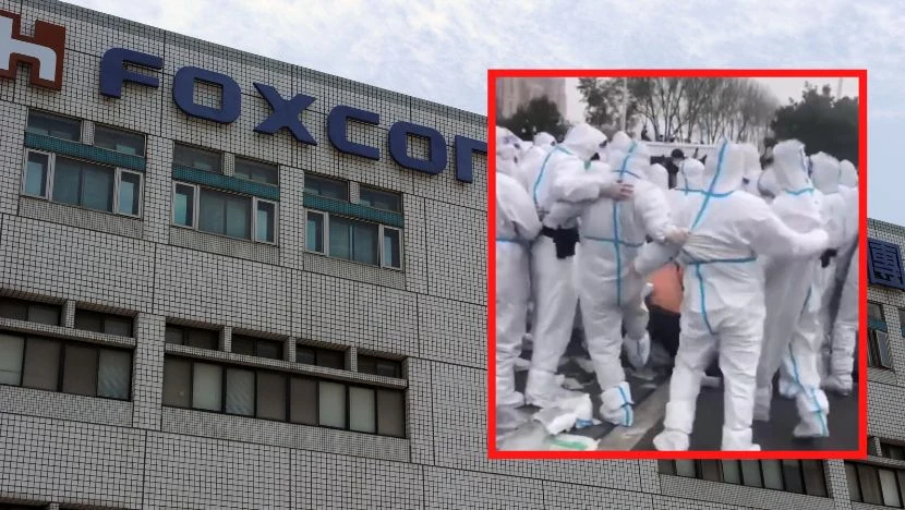 Pomiędzy pracownikami fabryki a służbami porządkowymi doszło do starć Pomiędzy pracownikami fabryki a służbami porządkowymi doszło do starć