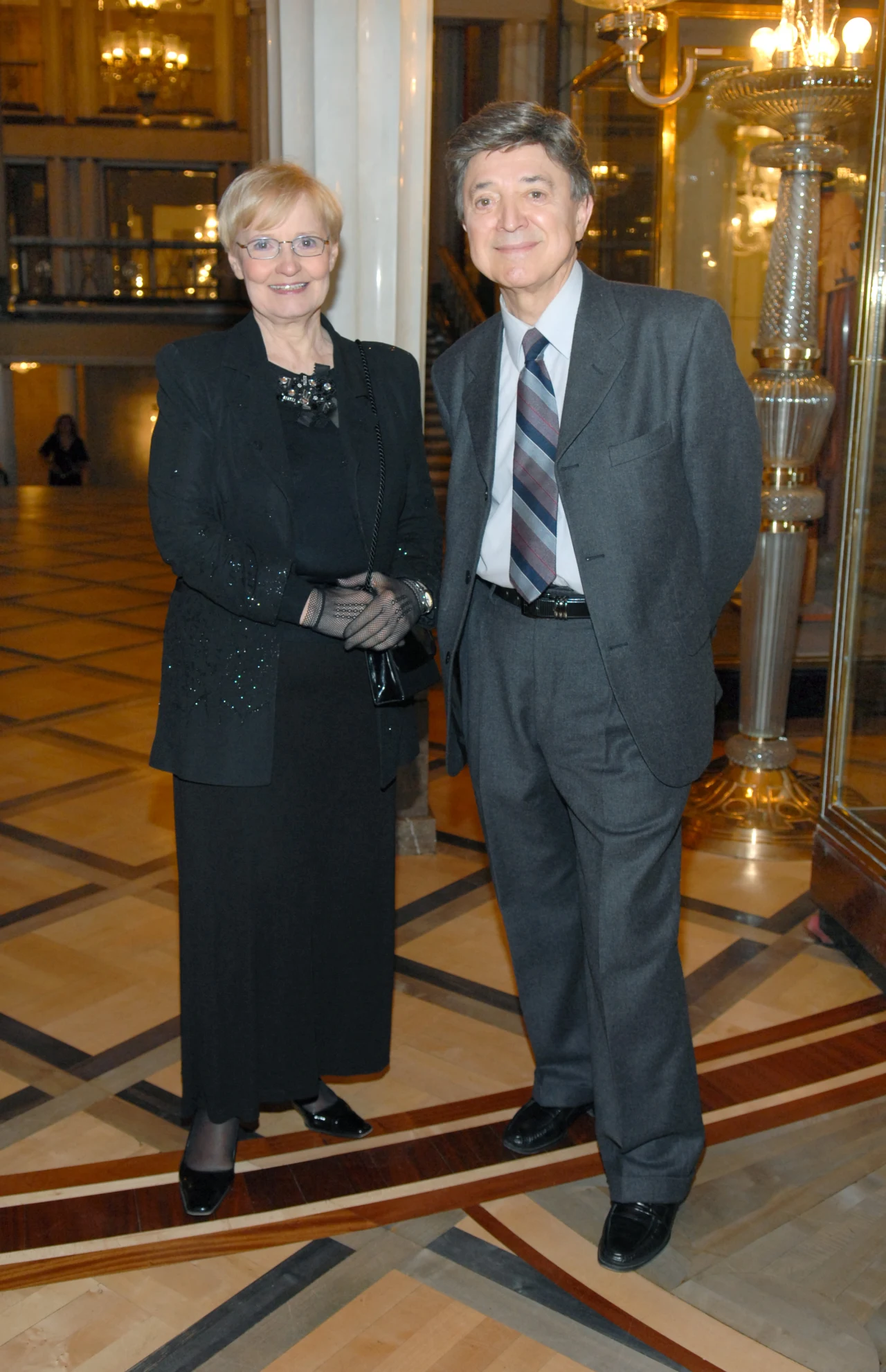 Edyta Wojtczak i Jerzy Połomski