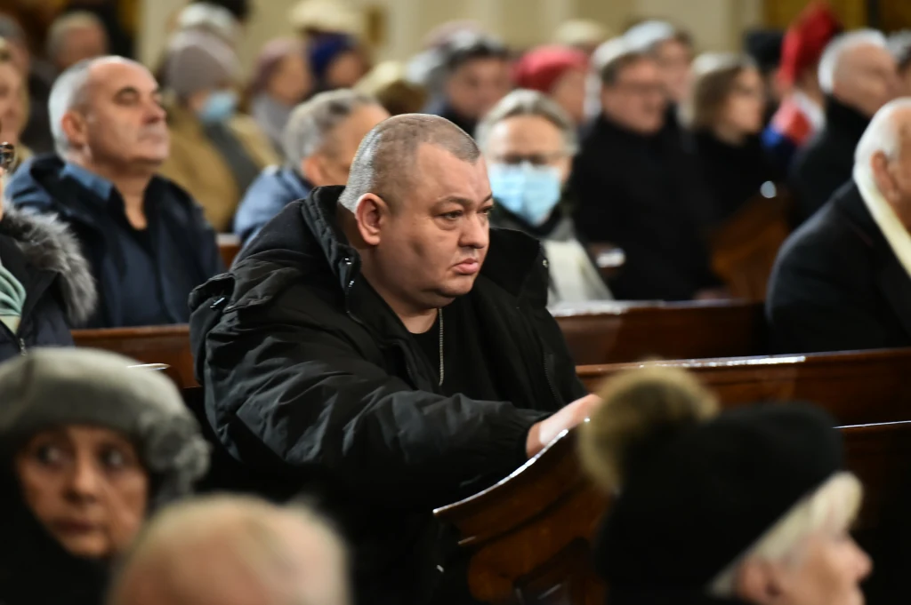 Pogrzeb Jerzego Połomskiego. Stanisław Sojka