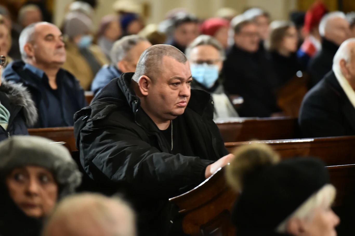 Pogrzeb Jerzego Połomskiego. Stanisław Sojka Pogrzeb Jerzego Połomskiego. Stanisław Sojka