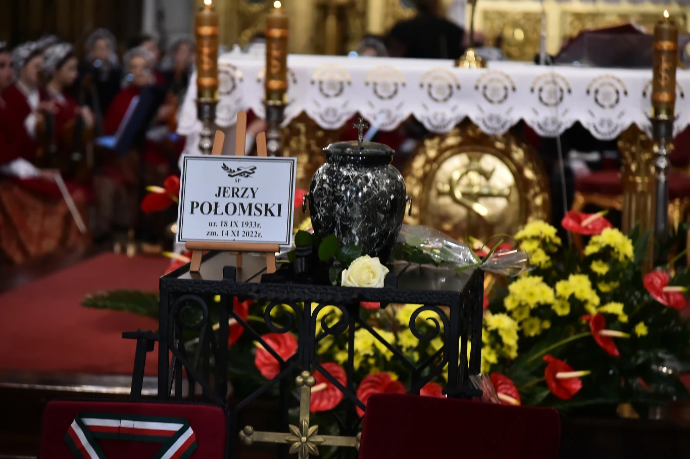 Pogrzeb Jerzego Połomskiego