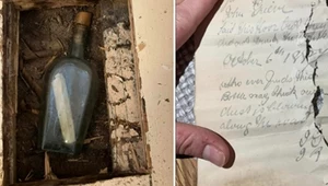 List w butelce sprzed 135 lat znaleziony w Edynburgu