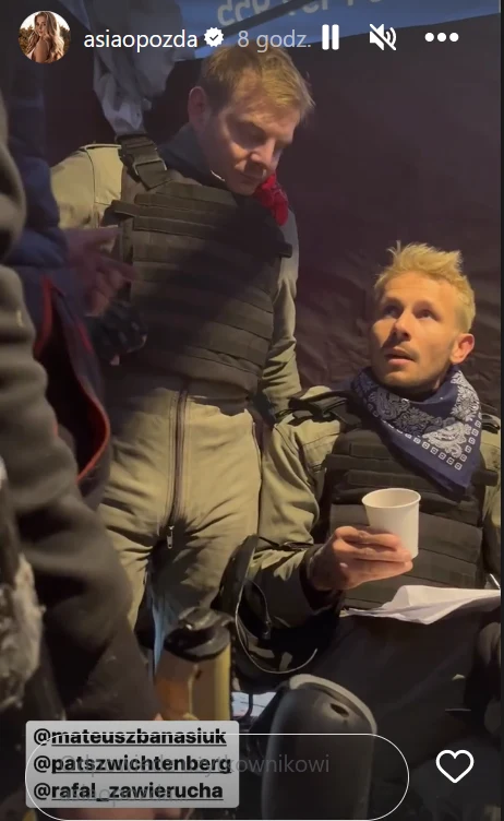 Joanna Opozda wybrała się na paintball Joanna Opozda wybrała się na paintball