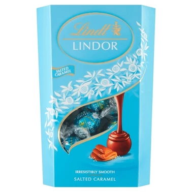 Lindt Lindor Salted Caramel Praliny z czekolady mlecznej 337 g - 0