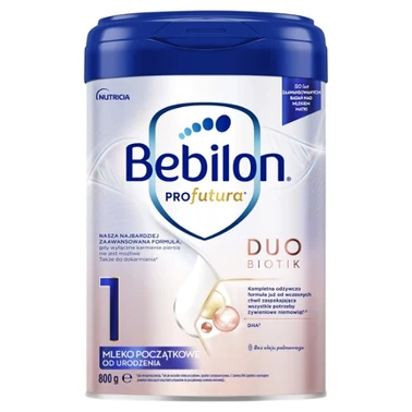 Bebilon Profutura Duobiotik 1 Mleko początkowe od urodzenia 800 g - 0