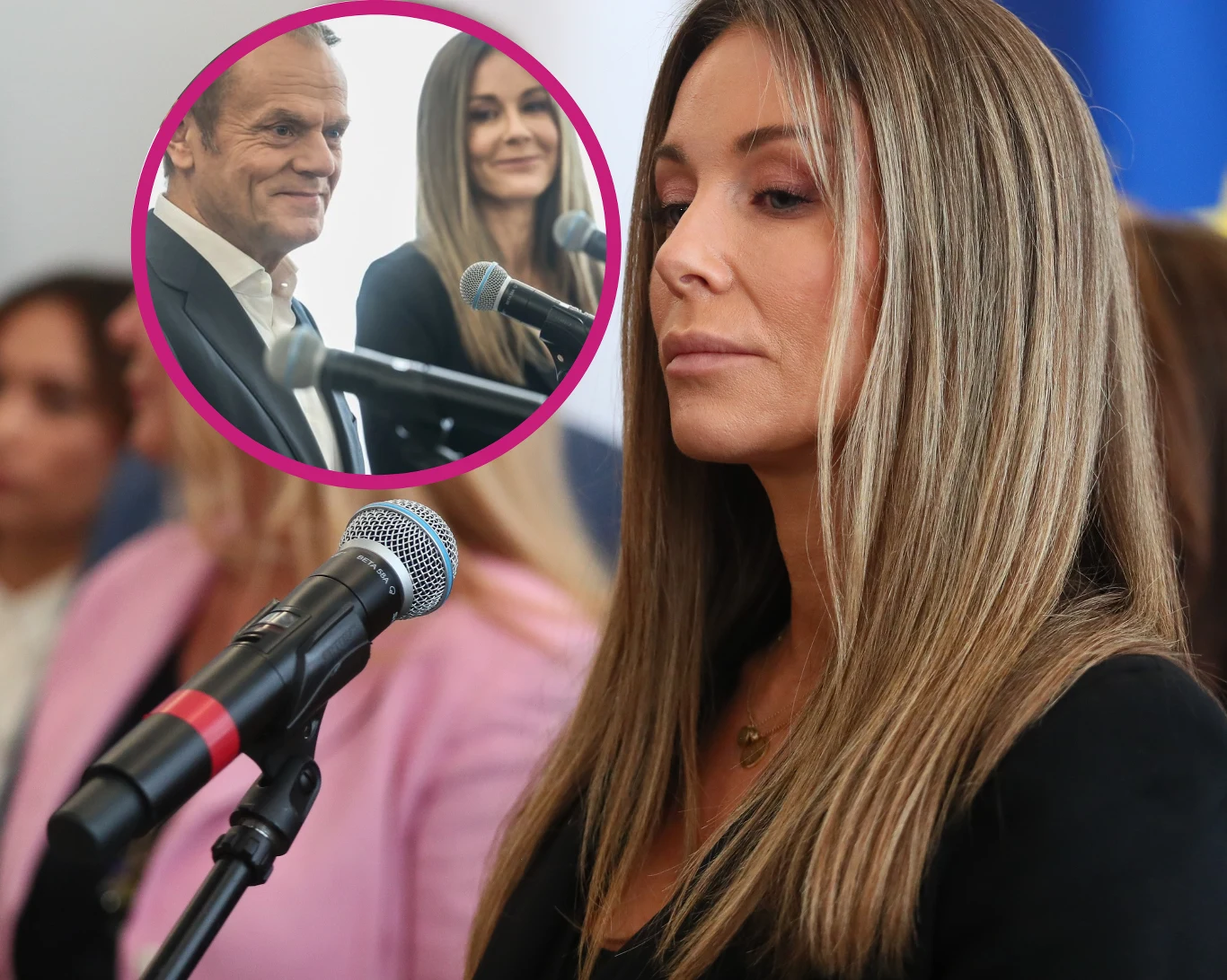 Małgorzata Rozenek-Majdan o spotakniach z Donaldem Tuskiem Małgorzata Rozenek-Majdan o spotakniach z Donaldem Tuskiem