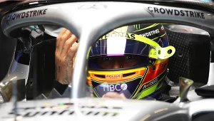 Lewis Hamilton podczas Grand Prix w Abu Zabi