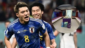 Ritsu Doan i wysprzątana szatnia Japończyków