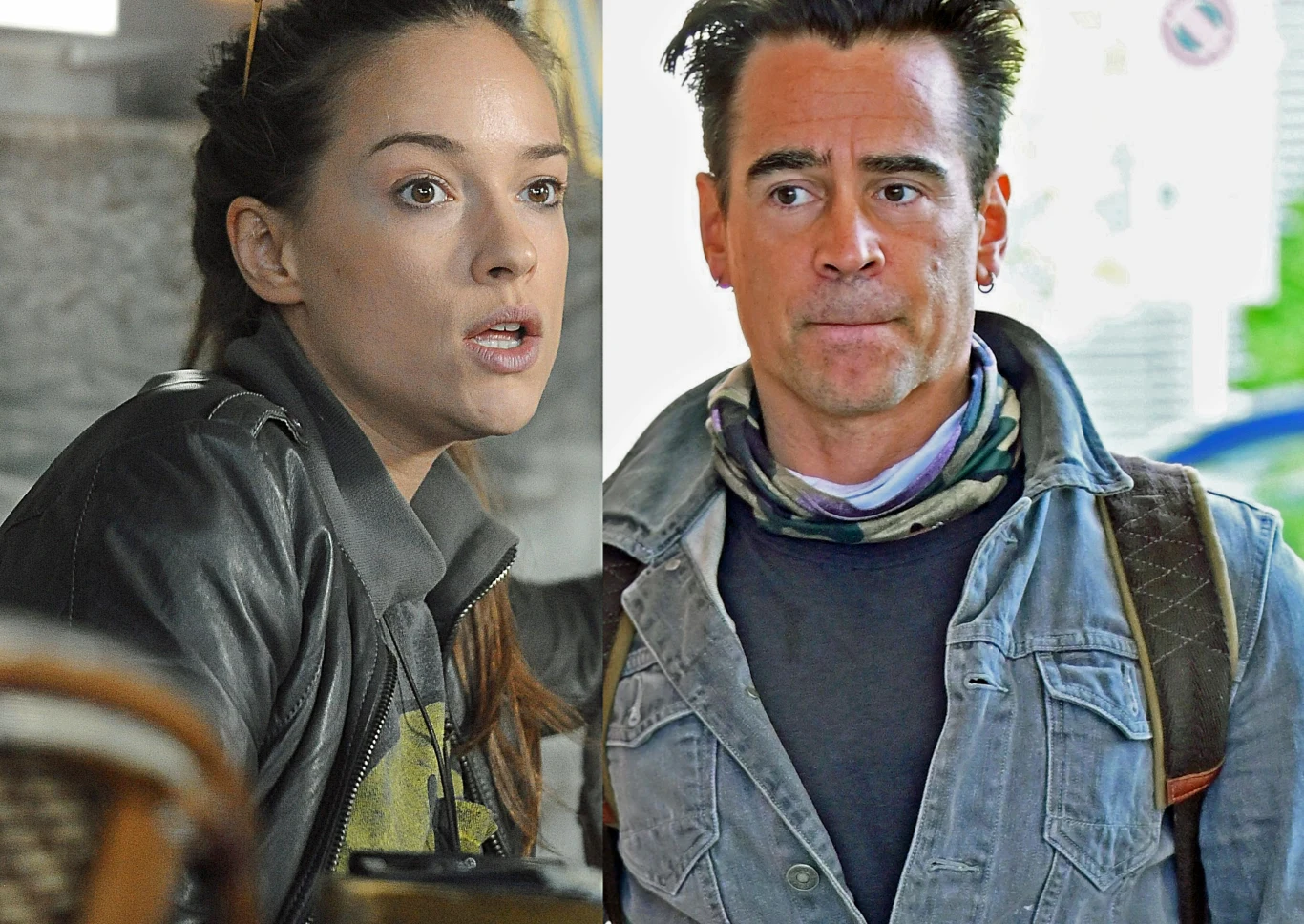 Alicja Bachleda-Curuś i Colin Farrell Alicja Bachleda-Curuś i Colin Farrell