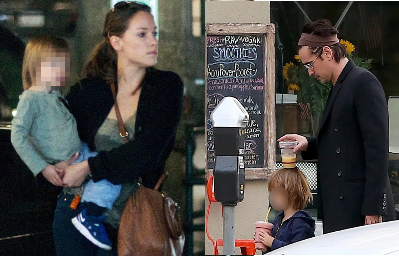 Alicja Bachleda-Curuś i Colin Farrel z synkiem Alicja Bachleda-Curuś i Colin Farrel z synkiem