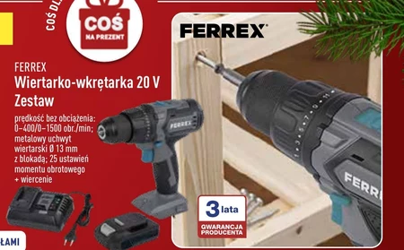 Wiertarko-wkrętarka Ferrex