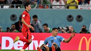 Luis Suarez zaczął swój piąty występ na mundialu bez oddania choćby jednego strzału