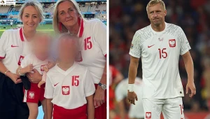 Mama Kamila Glina miała niemały problem po przybyciu do Kataru. Na stadionie zakazano jej wieszania flagi 