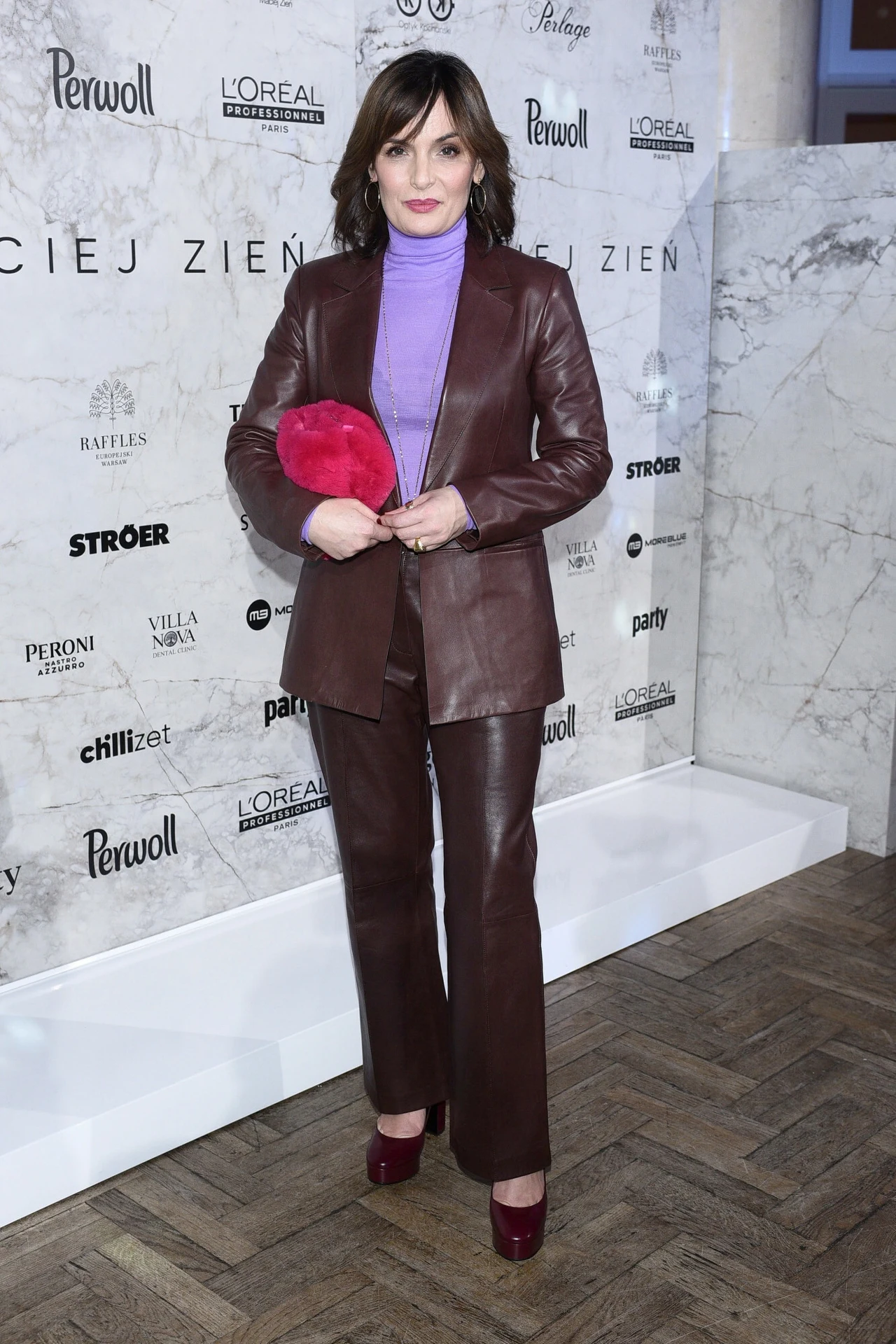 Dorota Gawryluk na pokazie Macieja Zienia Dorota Gawryluk na pokazie Macieja Zienia