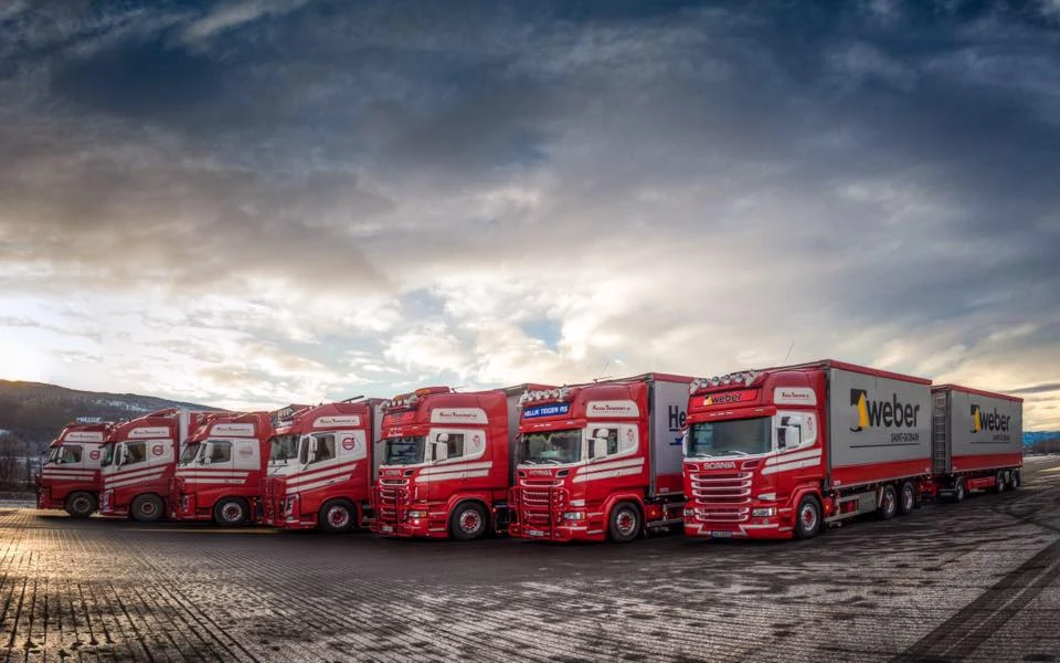Flota zestawów Kaasa Transport / fot Kaasa Transport (Facebook)