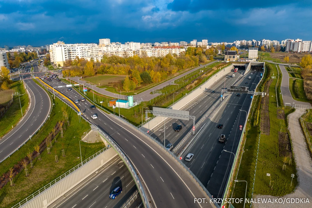 Tunel w ciągu Południowej Obwodnicy Warszawy