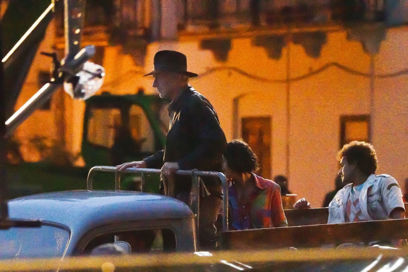 Na planie filmu "Indiana Jones 5" 
