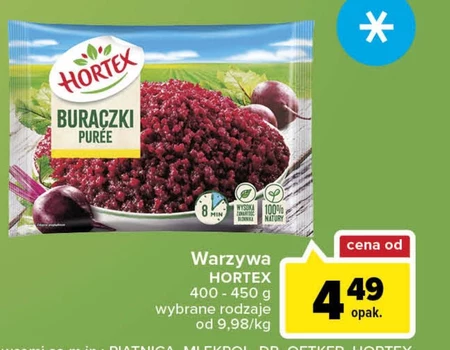 Mrożone warzywa Hortex