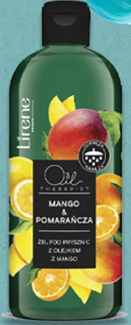 Lirene Oil Therapist Żel pod prysznic mango & pomarańcza 400 ml