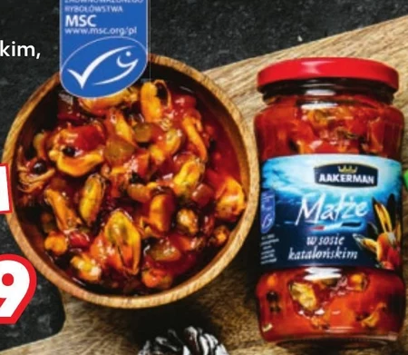 Aakerman Małże w sosie katalońskim 350 g