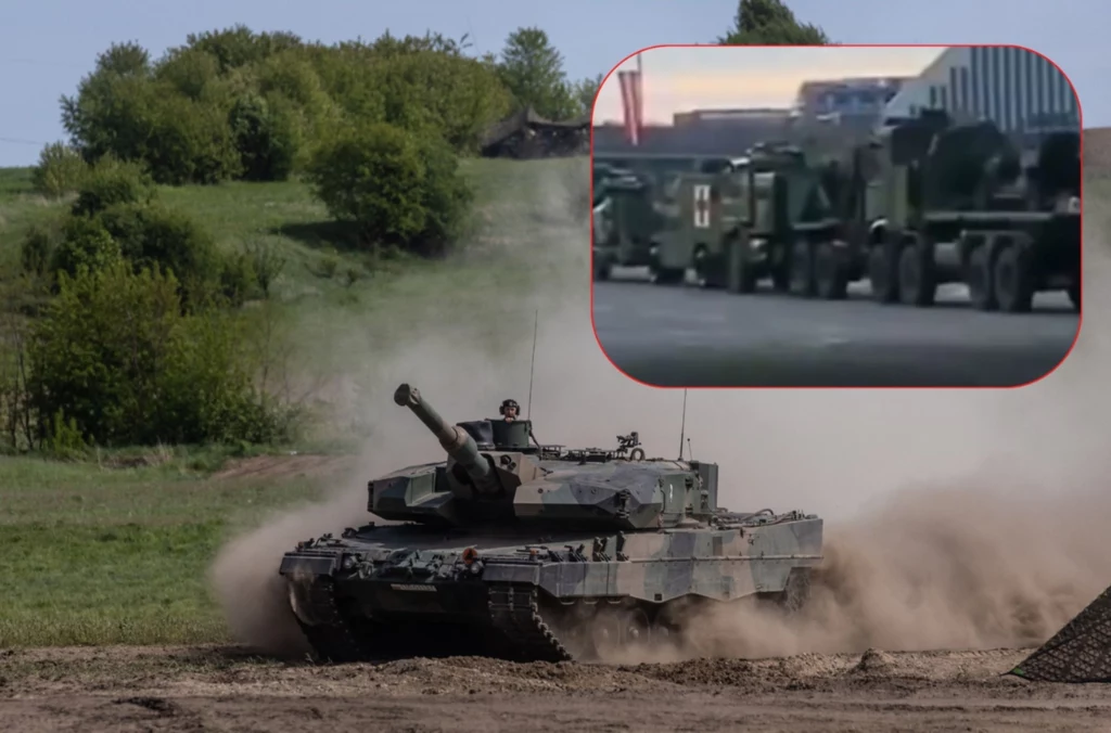Zdaniem rosyjskiej telewizji Polska wysyła czołgi na Ukrainę Zdaniem rosyjskiej telewizji Polska wysyła czołgi na Ukrainę