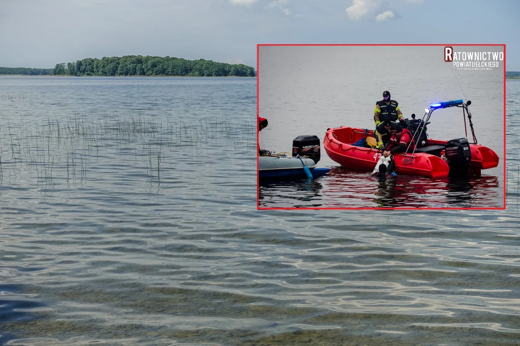 Odnaleziono ciało poszukiwanego 32-latka w Jeziorze Ełckim Odnaleziono ciało poszukiwanego 32-latka w Jeziorze Ełckim