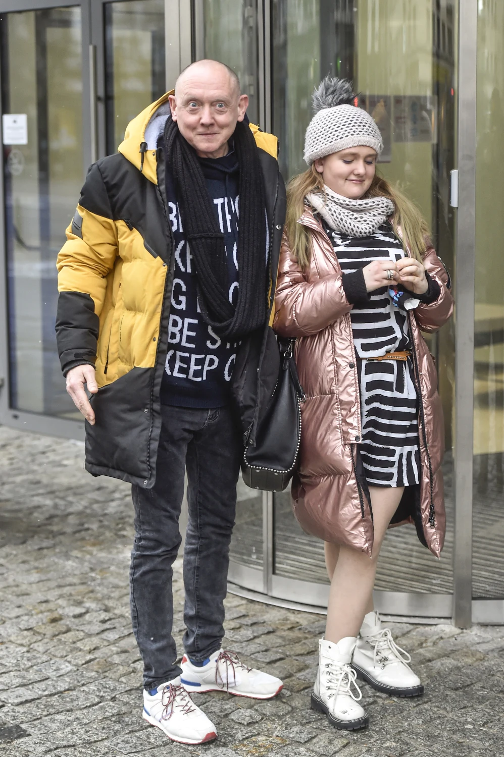 Paweł Burczyk z córką Wiktorią